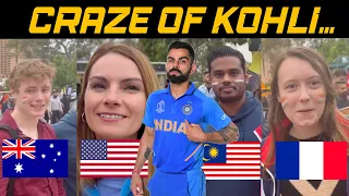 Craze of Virat Kohli is unreal | Fans from France, USA, Malaysia arrive to watch King Kohli play