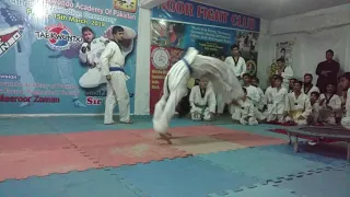 Gymnastic of Noor Fight Club During Belt Promotion Ceremony