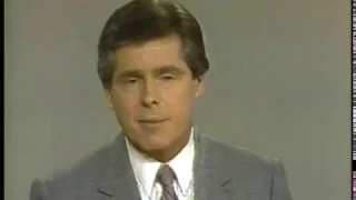 News - 1984 - KVUE Ch 24 Austin Newsbrief - With Newscaster Pat Comer + Weatherman Troy Kimmel