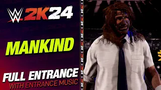 MANKIND WWE 2K24 ENTRANCE - #WWE2K24 MANKIND ENTRANCE THEME