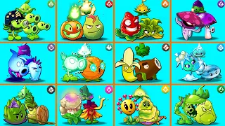 12 Pair Team Plants & Mint Battlez - Who Will Win? - PVZ 2 Team Plant vs Team Plant