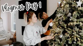 Decorating The Entire House For Christmas! | Vlogmas Day 1