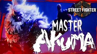 HOW TO GET AKUMA IN WORLD TOUR! SF6 AKUMA MASTER WHERE TO GO, WHAT TO DO, AKUMA GIFT?