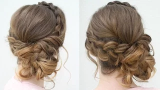 DIY Prom Updo 2018 | Prom Hairstyles | Braidsandstyles12