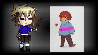 mcyt react to tommy as frisk [1/2] vens