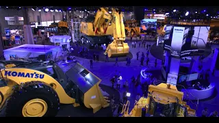 Komatsu MINExpo booth tour