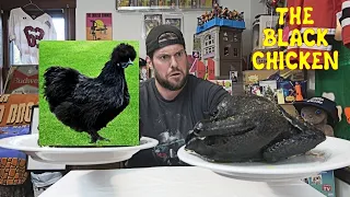 What Does A Black Chicken Taste Like?? | L.A. BEAST