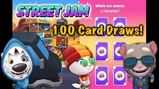 Talking Tom Gold Run - Street Jam - 100 Lucky Card Draws!