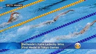 Bethesda's Katie Ledecky Wins First Medal In Tokyo Games