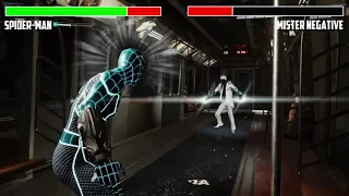 Spider-Man vs. Mister Negative (Second Fight) with healthbars