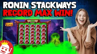 🔥 RONIN STACKAWAYS (HACKSAW) 💥 RECORD WIN!