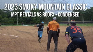 MPT Rentals vs Roofx - 2023 Smoky Mountain Classic semifinal #1