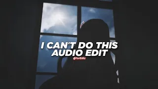 i can't do this ( slowed ) - k3nt4! [edit audio]