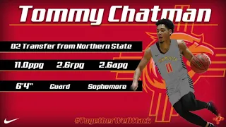 Tommy Chatman - New Mexico JC - Northern State Highlights