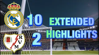 Real Madrid 10-2 Rayo Vallecano | EXTENDED HIGHLIGHTS | 2016