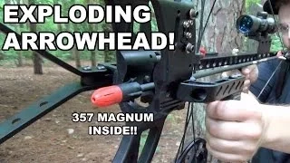 Exploding Arrowhead! Bow Mag 357 Magnum (#Fortnite Boom Bow)