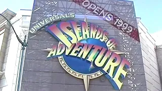 Islands of Adventure Preview Center at Universal Studios-October 20th 1997-Orlando, Florida