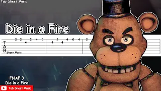 Five Nights at Freddy's 3 - Die in a Fire (The Living Tombstone) Guitar Tutorial