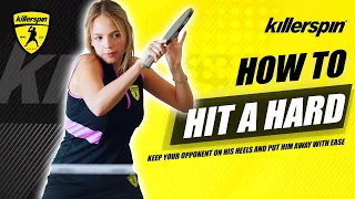 How to Hit a Forehand Loop Off Topspin | Killerspin