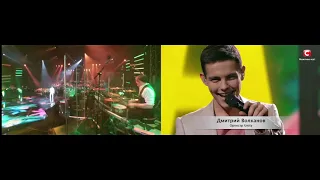 Дмитрий Волканов.X Factor Ukraine 9(Garkavyi on drums)