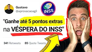 [URGENTE!] ATÉ 5 PONTOS EXTRAS NO CONCURSO INSS 2022 ESTUDANDO ASSIM NA VÉSPERA...