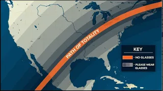 2024 Solar Eclipse: Path of totality across United States