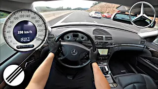 Mercedes Benz E-Class E500 W211 306HP - AUTOBAHN Alemanha