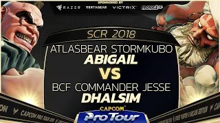 AtlasBear StormKubo vs BCF Commander Jesse - SCR 2018 Day 2 Top 32 - SFV - CPT 2018