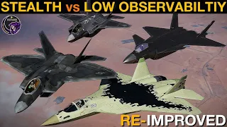 RE-MODERNIZED - F-22 & F-35 vs Su-57 & J-20: BVR Missile Fight | DCS