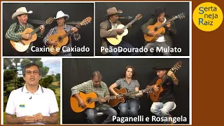 CAXINÉ-CAXIADO PEÃO DOURADO-MULATO PAGANELLI-ROSANGELA (SERTANEJA RAIZ) TVE SÃO CARLOS (JOSÉ ANGELO)