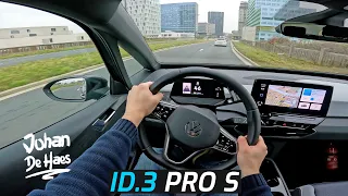 VW ID.3 PRO S POV DRIVE (204 HP / 77 kWh)