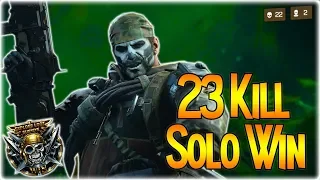 BO4 Blackout - 23 KILL Solo WIN - CONSOLE WORLD RECORD ATTEMPT