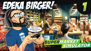 🎮 BIRGER ZOCKT Supermarket Simulator - Wer klaut griagd a drum Fotzn!