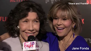 Lily Tomlin and Jane Fonda  Interview about "GRACE & FRANKIE"