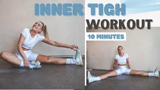 10 Min. INNER & OUTER TIGH WORKOUT / burn your tigh fat fast🦵🏼 No Jumping Low Impact Home Workout