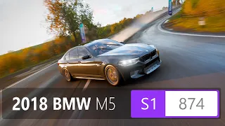 BMW M5 F90 | Дрифт настройка (Ставлю боком #6, Forza Horizon 4)