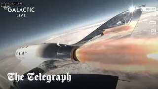 Virgin Galactic launch: Rocket successfully carries first paying customers