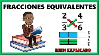 FRACCIONES EQUIVALENTES | metodo gráfico | amplificacion y simplificación | para niños de primaria