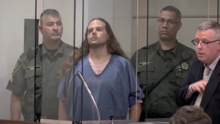 ‘Free speech or die, Portland’ yells accused MAX killer Jeremy Christian at arraignment