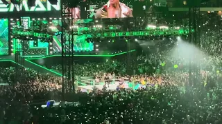 UNDERTAKER RETURNS TO CHOKESLAM THE ROCK AT WRESTLEMANIA 40 (+ SETH ROLLINS SHIELD ENTRANCE)