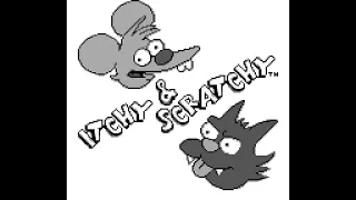 Game Boy Longplay [403] Itchy & Scratchy: Miniature Golf Madness (US)