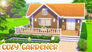 COZY GARDENER HOME🌻 | The Sims 4 Speed Build