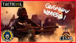 TACTICOOL: WINNERS OF LUCKY WHEEL OF APRIL 2024 CONGRATULATIONS GUYS ❤️😘