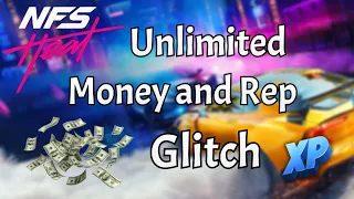 NFS HEAT - UNLIMITED MONEY AND REP GLITCH IN NEED FOR SPEED HEAT! WORKING ON XBOX PS4 PC!