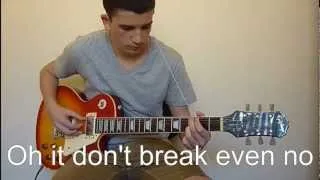 The Script - Breakeven - Guitar Cover - Lyrics