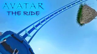 AVATAR 2 ROLLER COASTER 🔵 360° VR Ride