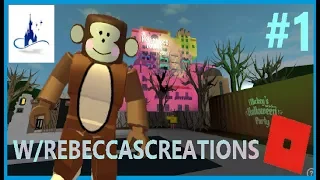 DISNEY IN ROBLOX WHATTT!😱 🎢🎡| Disneyland Robloxia W/Rebeccascreations