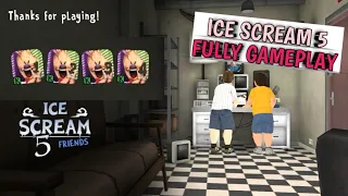 Ice scream 5 (friende) gameplay