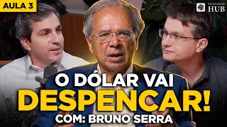 O DÓLAR VAI DESABAR, PREVÊ EX-DIRETOR DO BC BRUNO SERRA - AULA 3