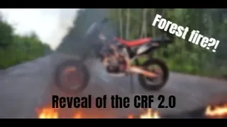 Honda CRF 450 Supermoto build [REVEAL]